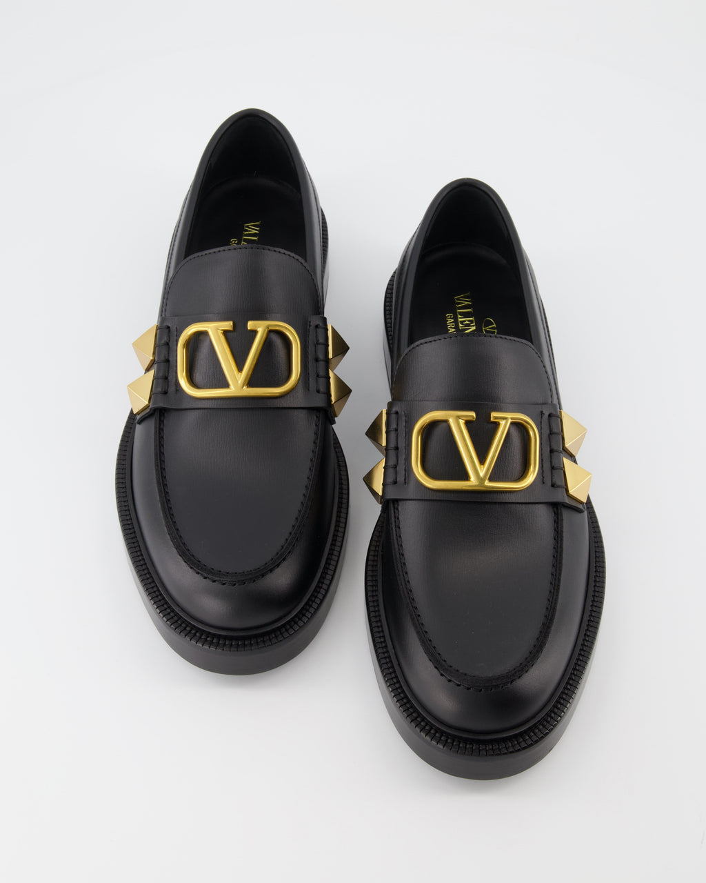 Loafer Mocassins VLogo Valentino Garavani Schwarz Homme