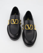 Loafer Mocassins VLogo Valentino Garavani Schwarz Homme