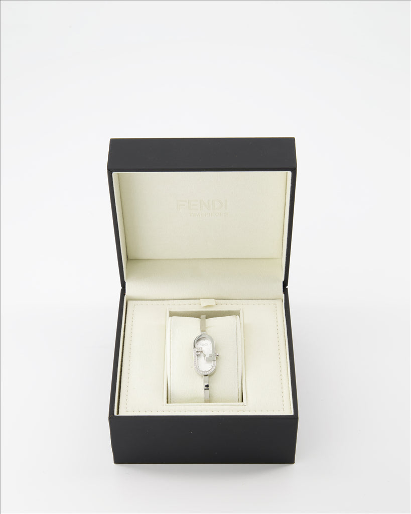 Bijoux Montre Fendi O'Lock Fendi Argenté Femme