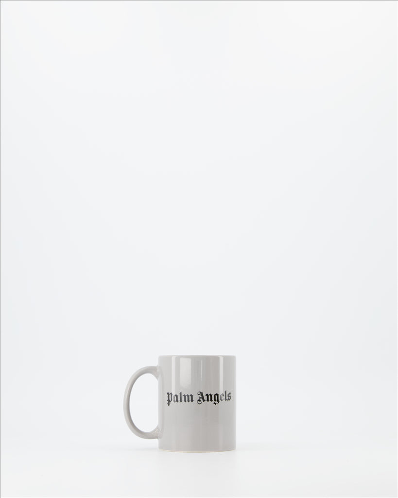 Lifestyle Mug à logo Palm Angels Weiß Unisex