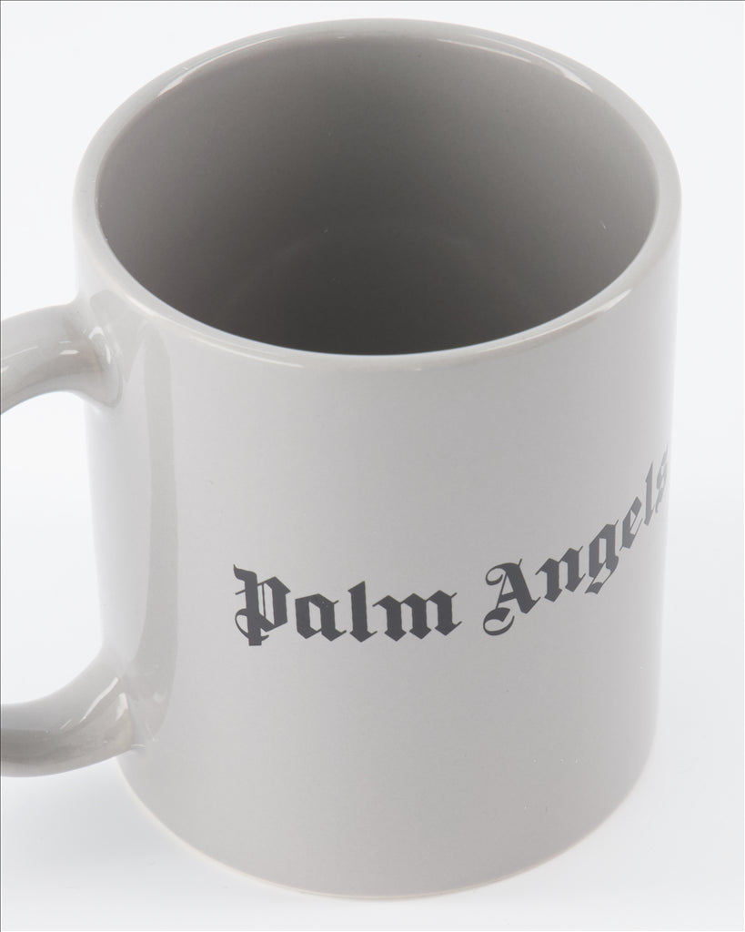 Lifestyle Mug à logo Palm Angels Weiß Unisex