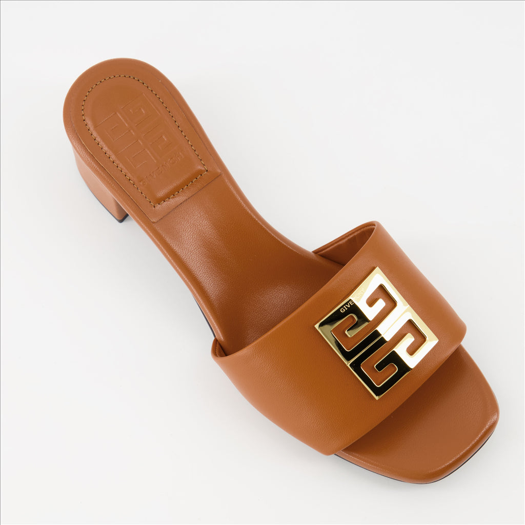 Open shoes 4G mules Givenchy Beige Women