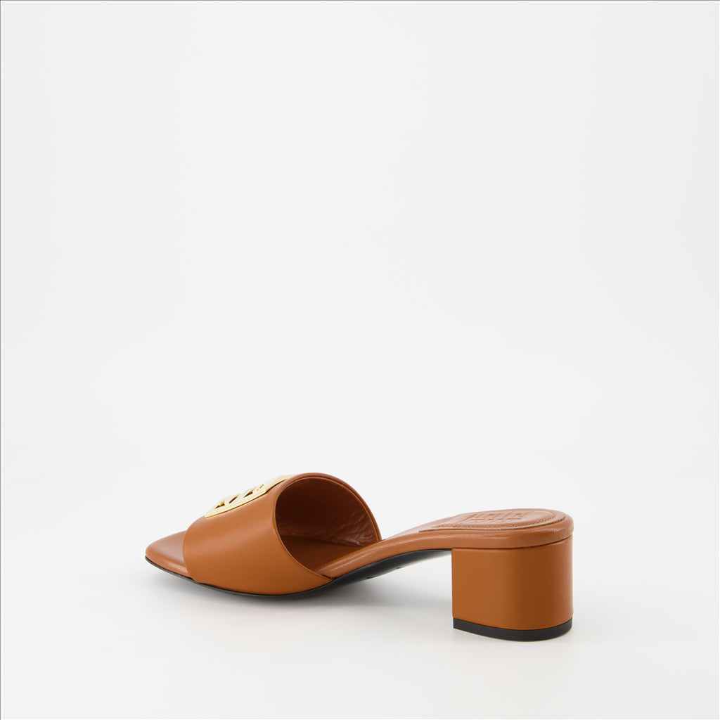 Open shoes 4G mules Givenchy Beige Women