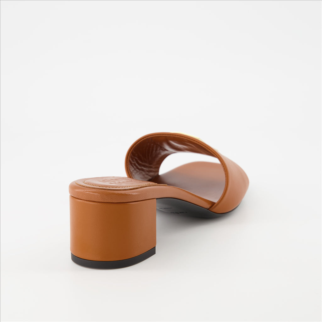 Open shoes 4G mules Givenchy Beige Women