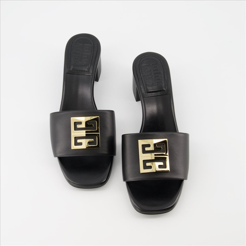 Open shoes 4G mules Givenchy Black Women