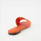 Chaussures ouvertes Mules DG Dolce & Gabbana Orange Femme