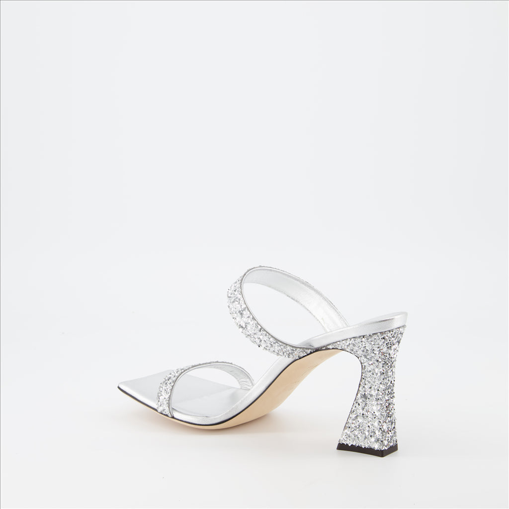 Offene schuhe Mules Flaminia Giuseppe Zanotti Silber Femme