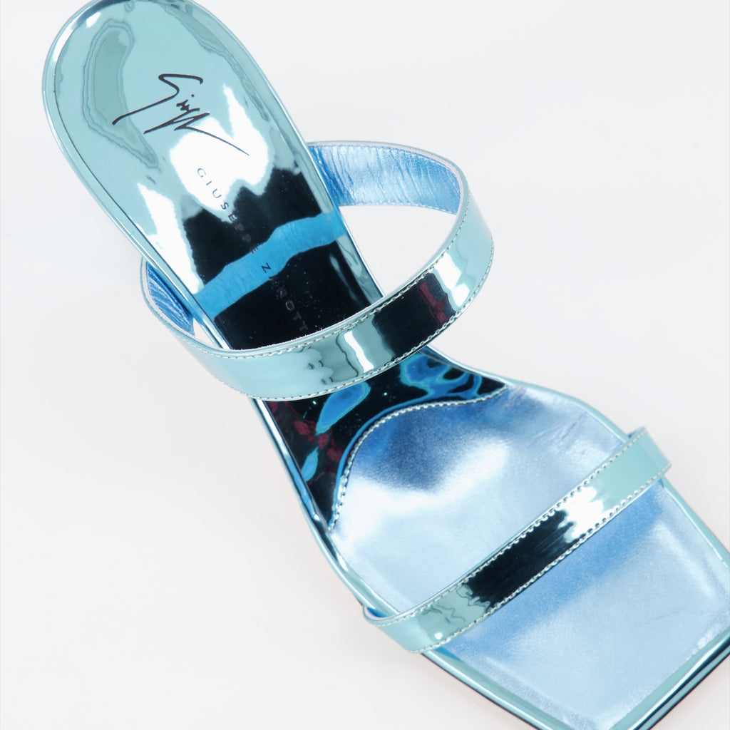 Zapatos abiertos Mules Flaminia Giuseppe Zanotti Azul Femme