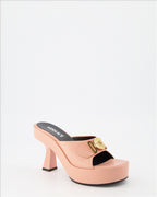 Open shoes Medusa Biggie Mules Versace Pink Women