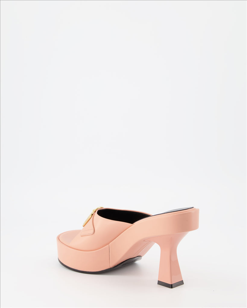 Open shoes Medusa Biggie Mules Versace Pink Women