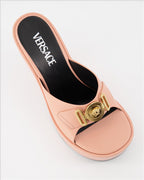 Open shoes Medusa Biggie Mules Versace Pink Women
