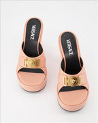 Open shoes Medusa Biggie Mules Versace Pink Women