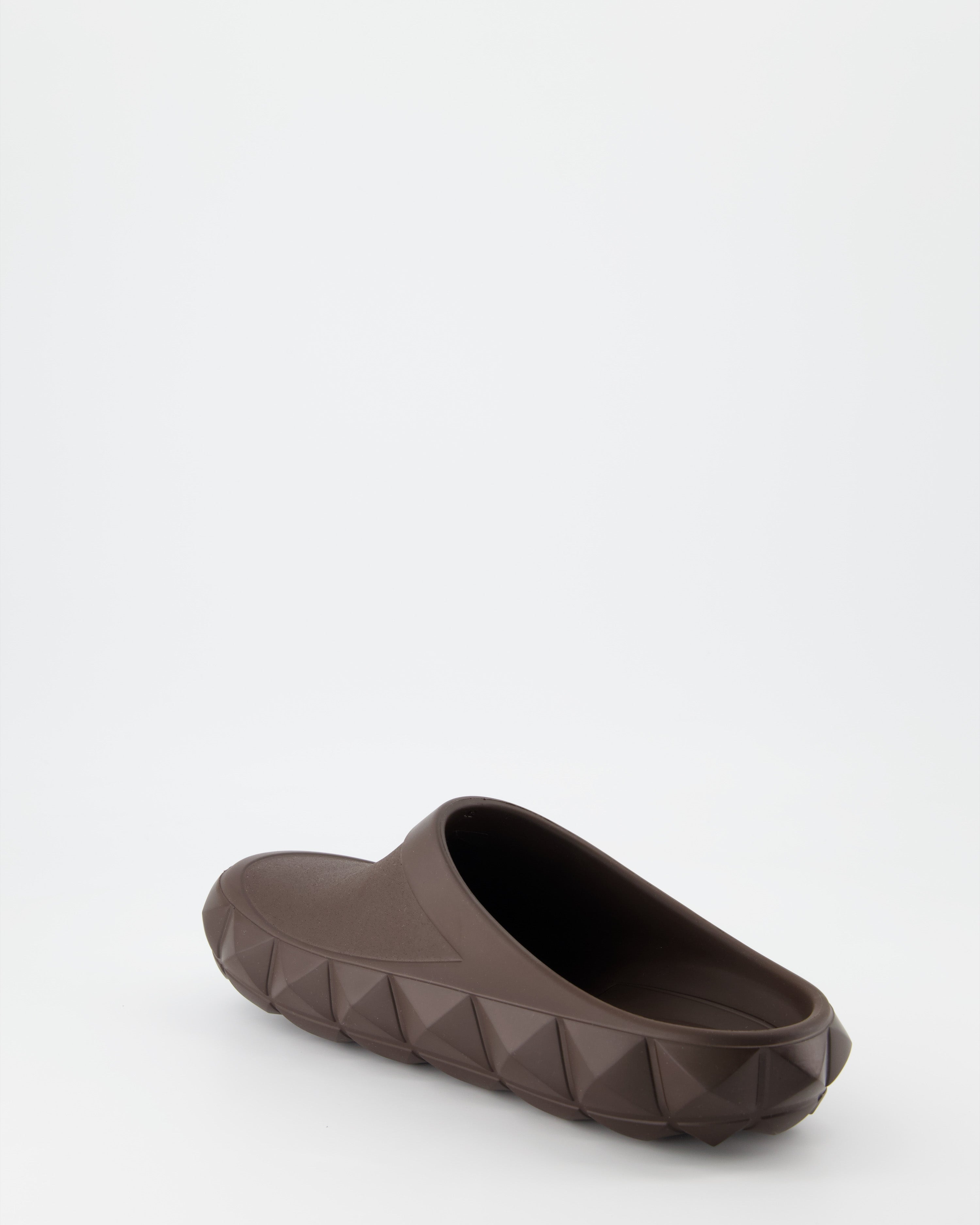 Open shoes Roman Stud Mules Valentino Garavani Brown Man