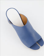 Open shoes Tabi mules Maison Margiela Blue Women
