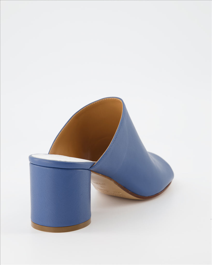 Chaussures ouvertes Mules Tabi Maison Margiela Bleu Femme