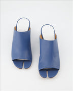 Open shoes Tabi mules Maison Margiela Blue Women