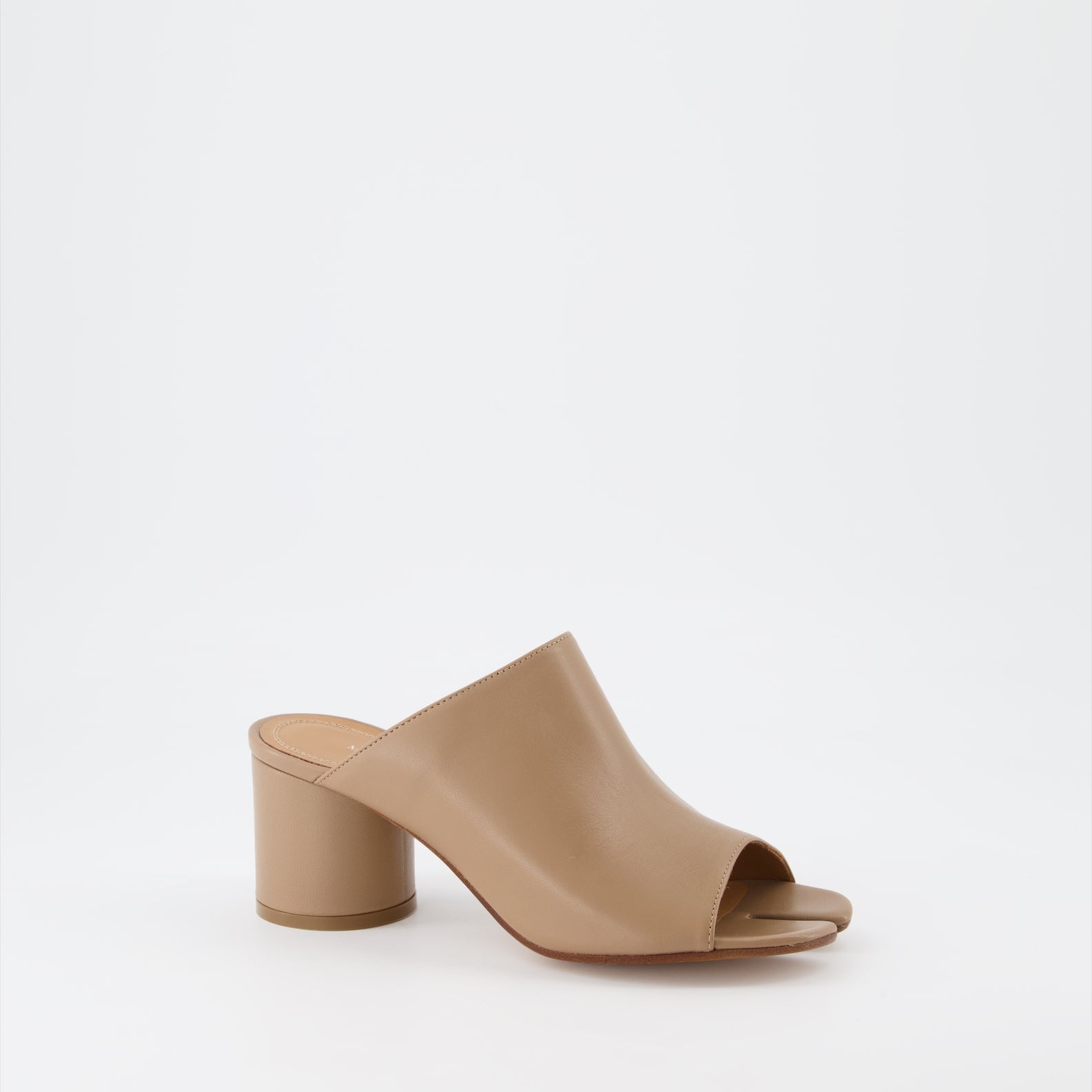 Zapatos abiertos Mules Tabi Maison Margiela Beige Femme