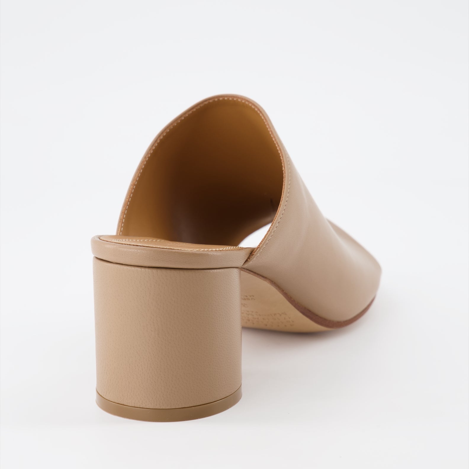 Zapatos abiertos Mules Tabi Maison Margiela Beige Femme