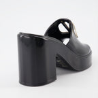 Zapatos abiertos Mules VLogo Valentino Garavani Negro Femme