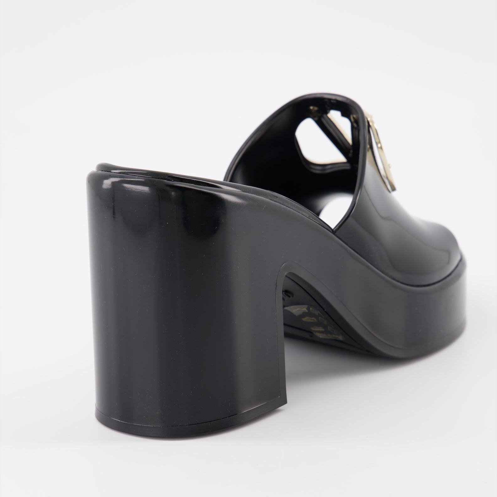 Zapatos abiertos Mules VLogo Valentino Garavani Negro Femme