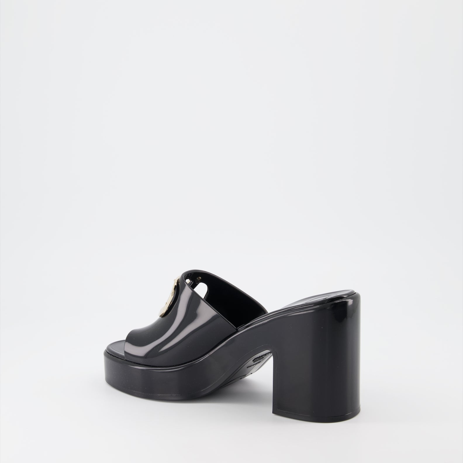 Zapatos abiertos Mules VLogo Valentino Garavani Negro Femme