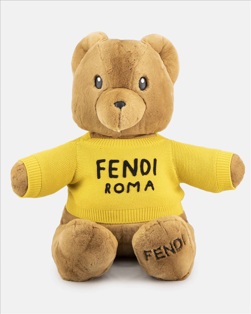 Lifestyle Ourson en vison Fendi Beige Unisexe
