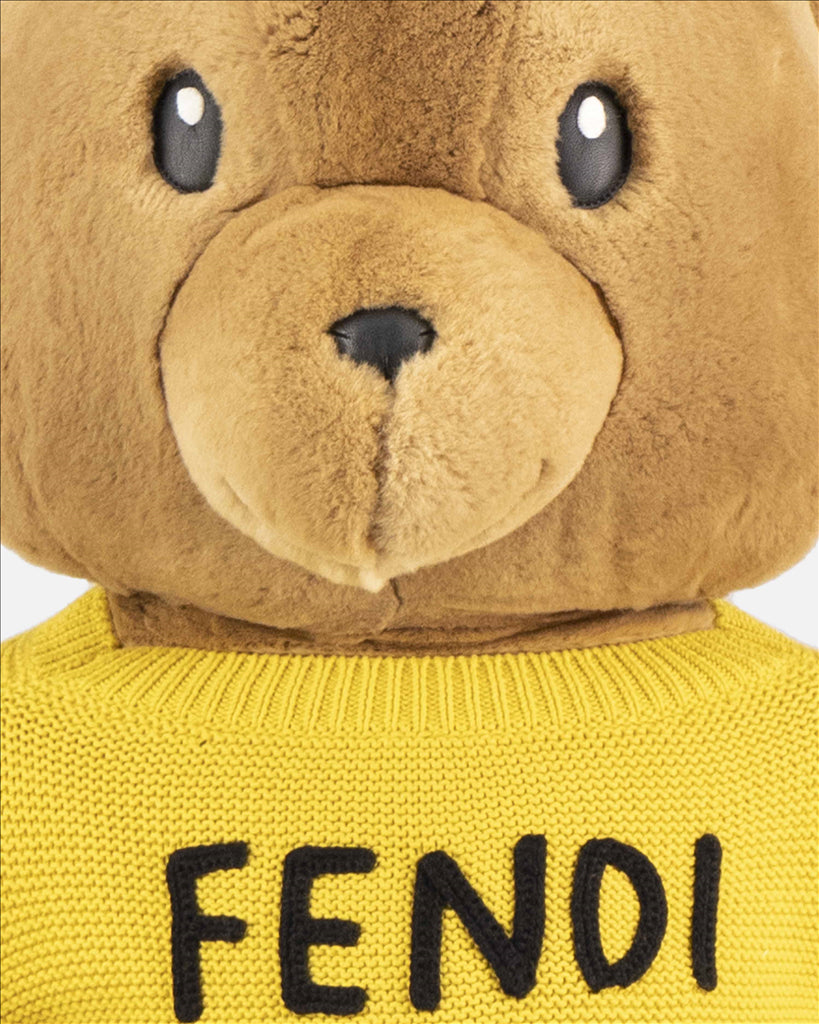 Lifestyle Ourson en vison Fendi Beige Unisexe