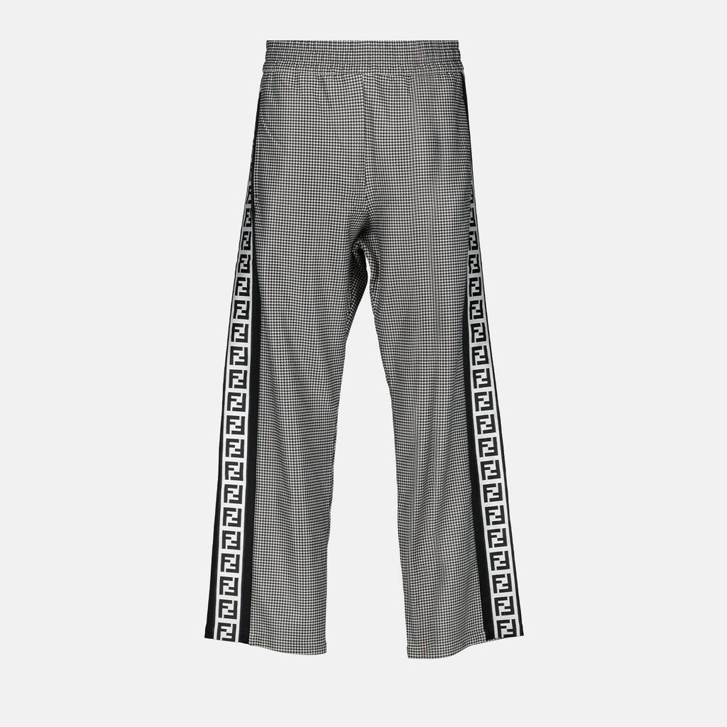 팬츠 Pantalon pied de poule Fendi 회색 Homme