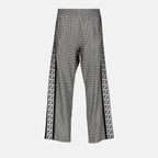 팬츠 Pantalon pied de poule Fendi 회색 Homme