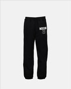 Pantalons Pantalon à logo Moschino Noir Homme