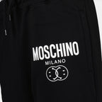 Pantalons Pantalon à logo Moschino Noir Homme