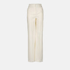 Pantalon à pinces droit