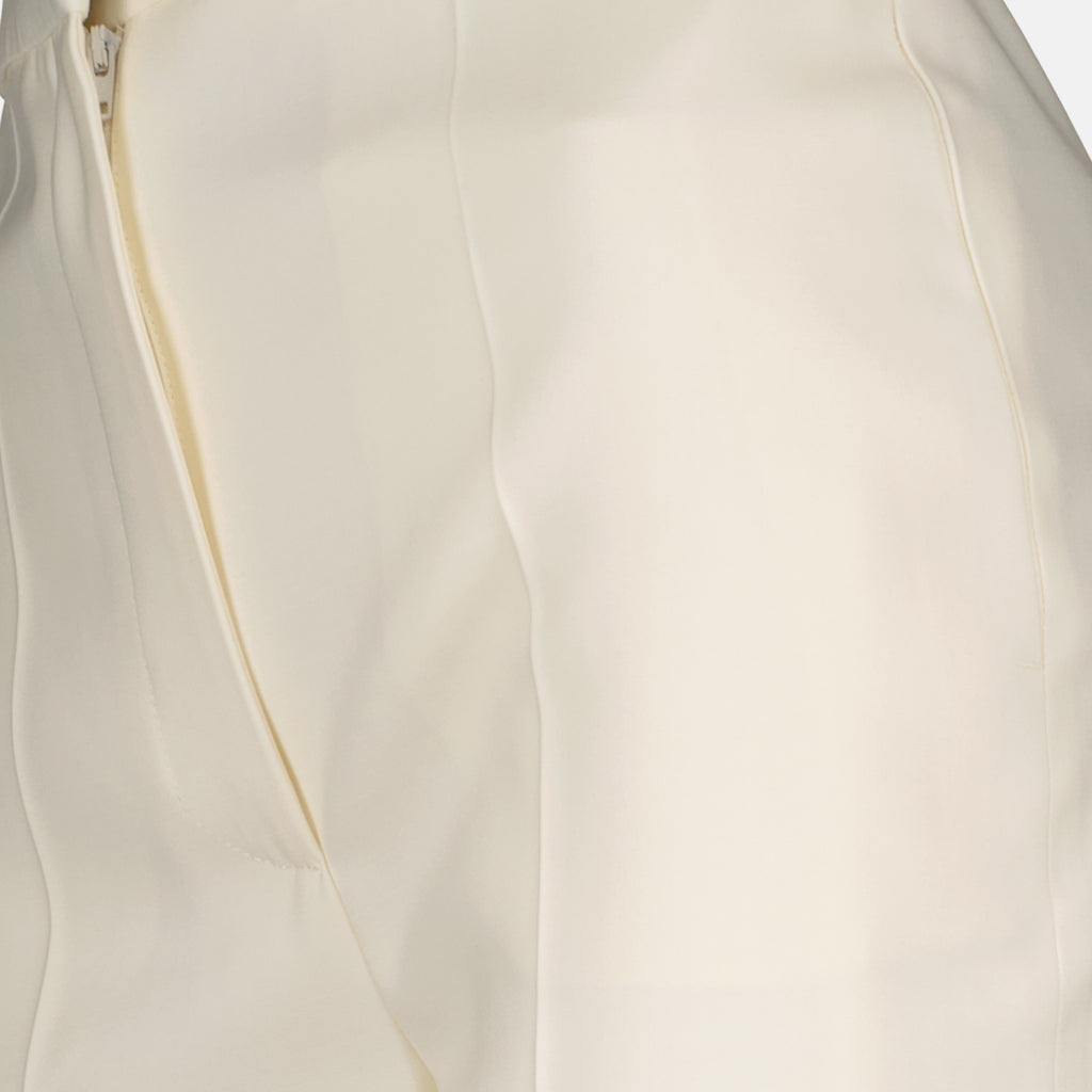 Pantalon à pinces droit