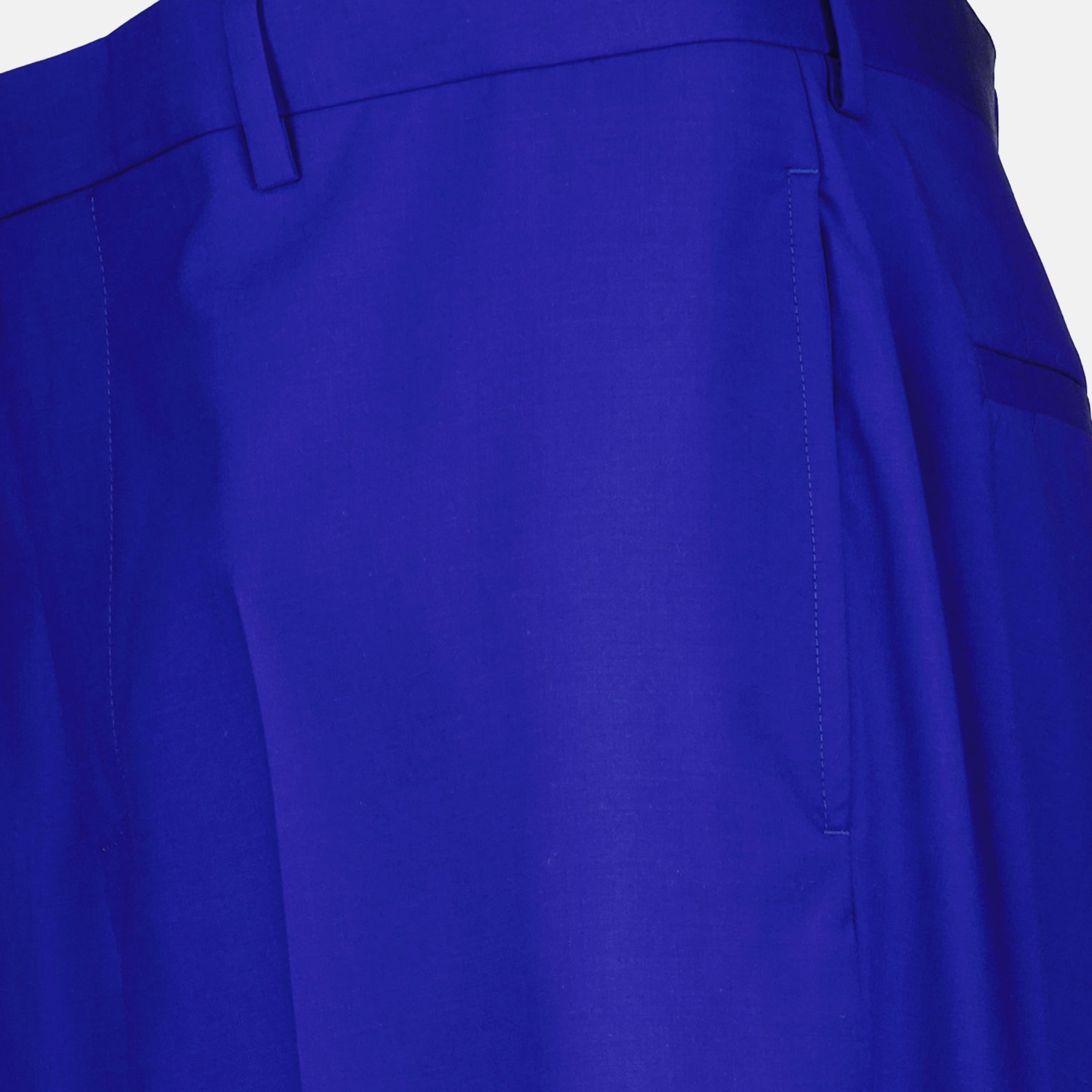 Pantalon à pinces en soie