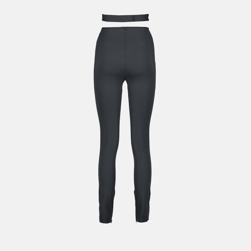Pants Trousers with thin belt Dolce & Gabbana Gray Women