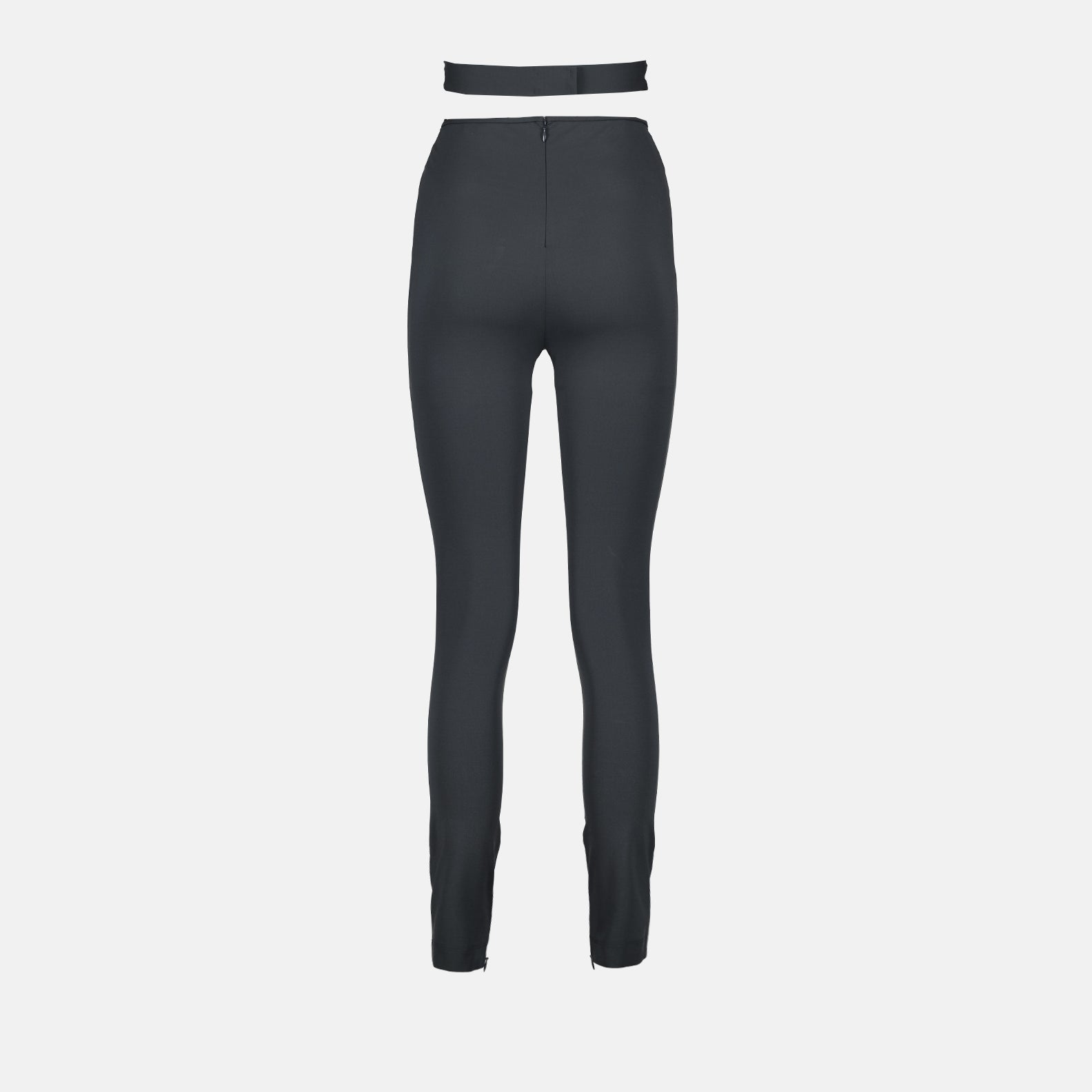 Pants Trousers with thin belt Dolce & Gabbana Gray Women