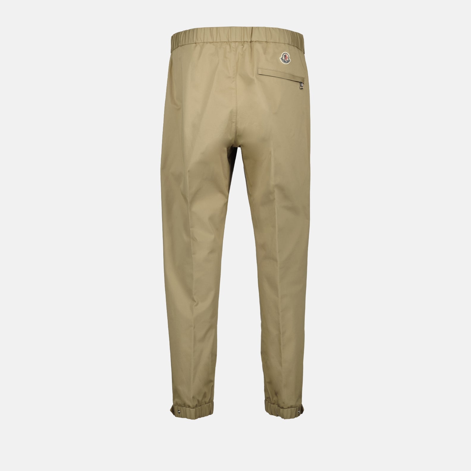 Pantaloni Pantalon en gabardine Moncler Beige Homme