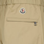 Pantaloni Pantalon en gabardine Moncler Beige Homme