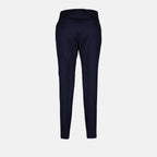 Pants Pleated pants Ami PARIS Dark blue Women
