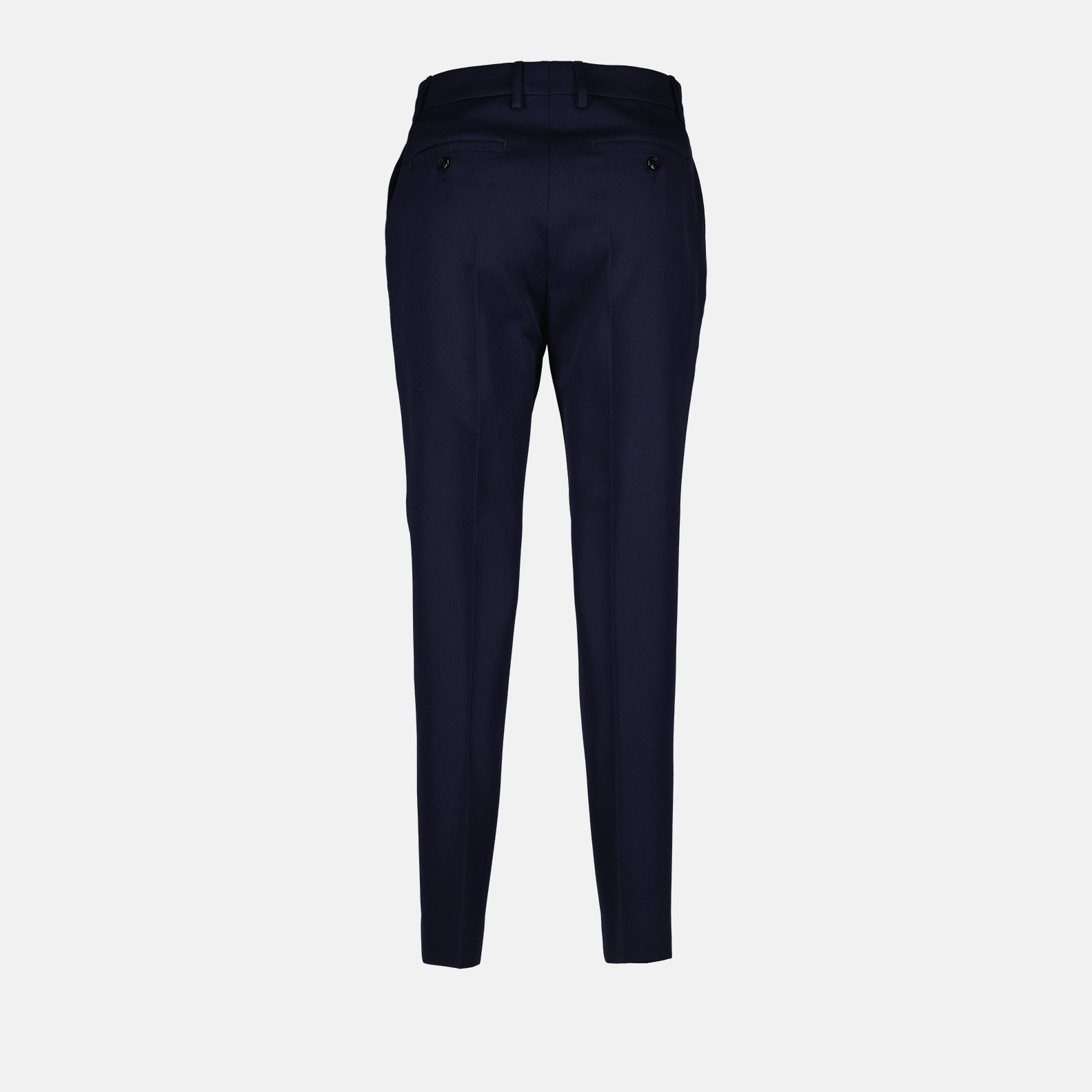 Pants Pleated pants Ami PARIS Dark blue Women