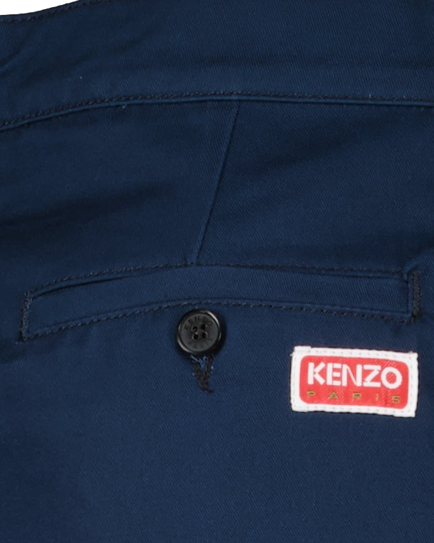 Pantalons Chino droit Kenzo Bleu Homme