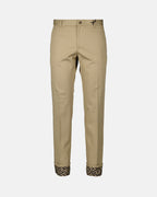 Pantalons Pantalon chino Greca Versace Beige Homme