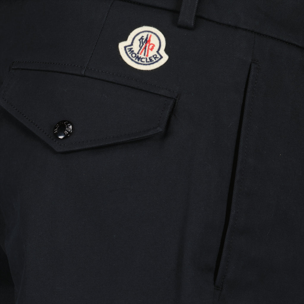 Pants Chinos Moncler Black Man
