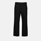 Pantalons Pantalon chino Moncler Noir Homme