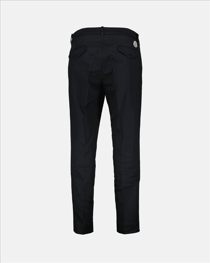 Pants Chinos Moncler Black Man