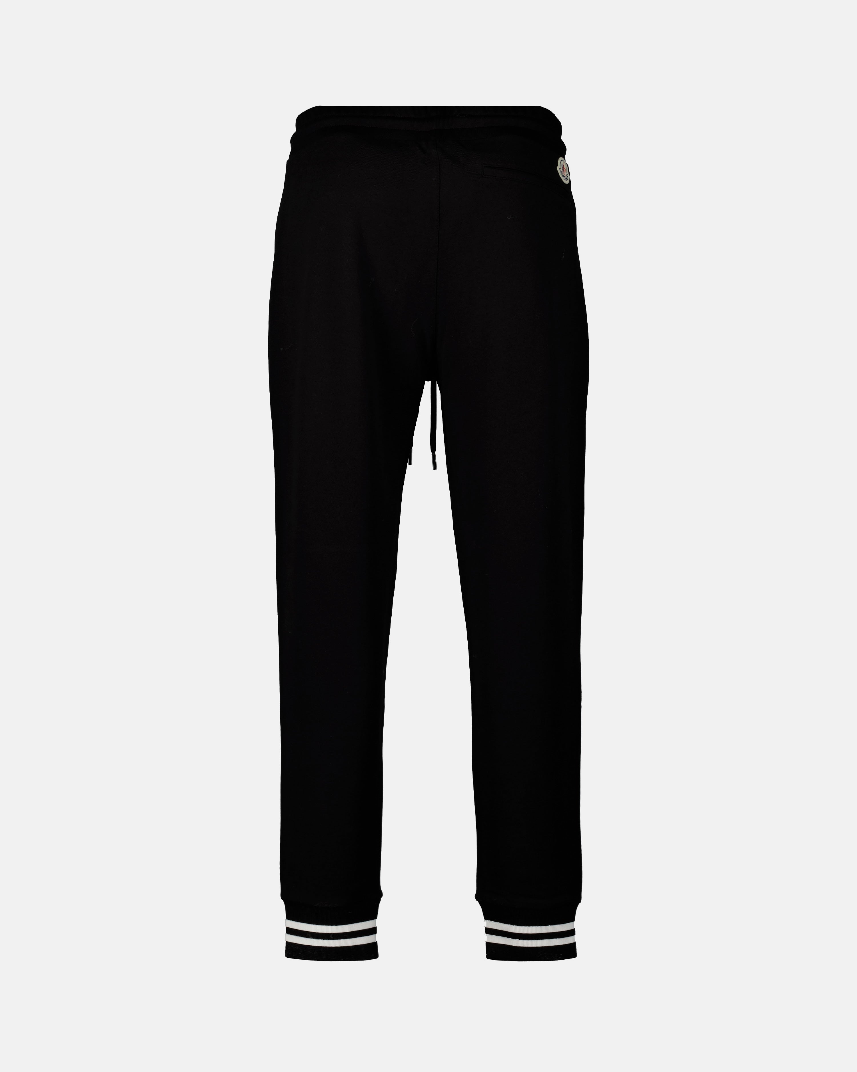 Pants Jogging pants Moncler Black Man