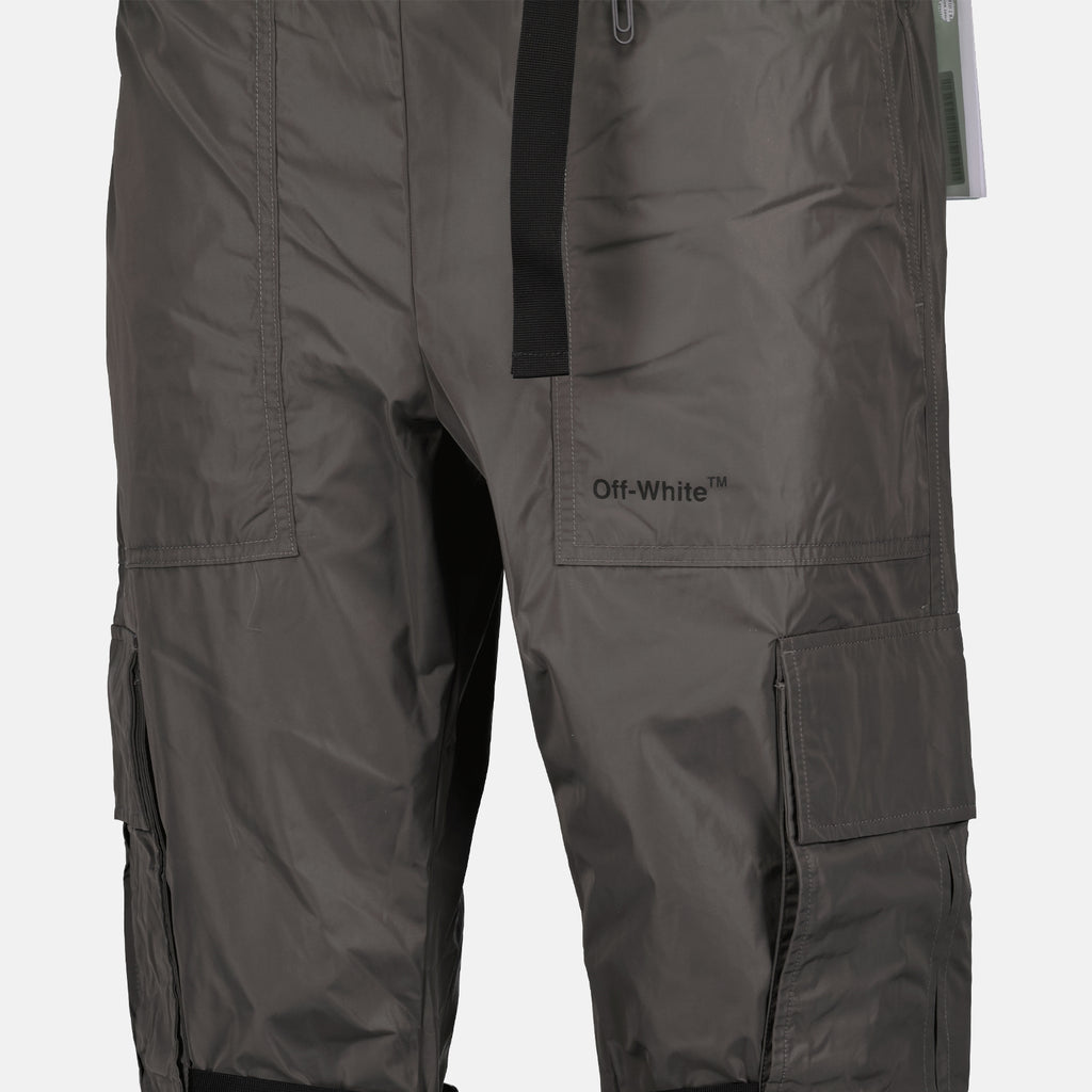 Hosen Pantalon cargo Off-White Grau Homme