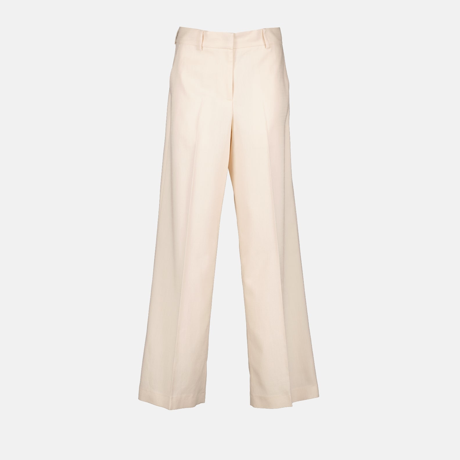 Straight viscose pants