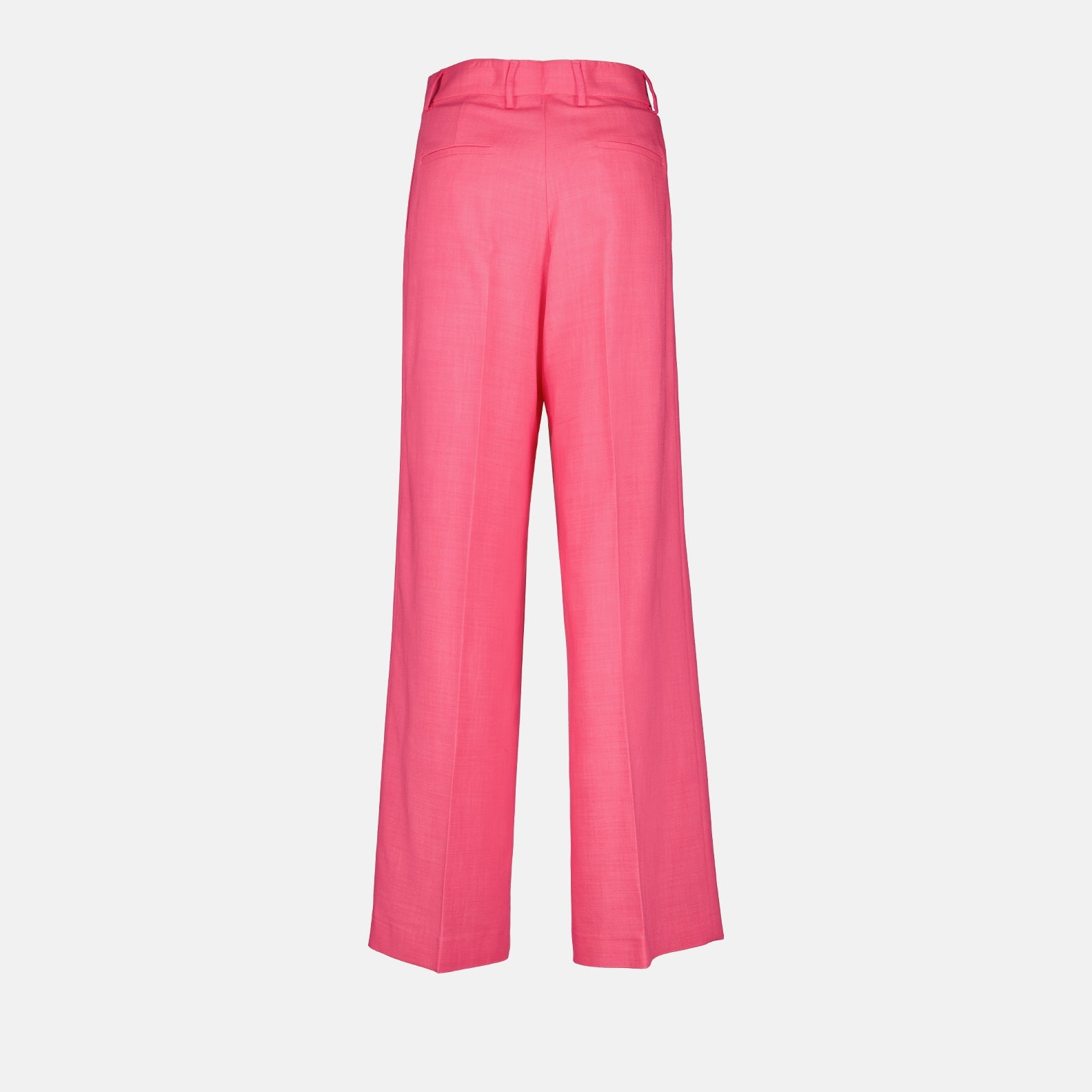 Pantalons Pantalon droit en viscose MSGM Rose Femme