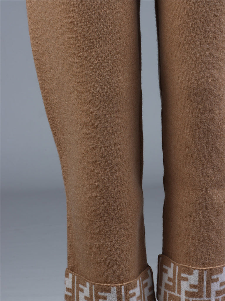 Clothing FF Jogging Pants Fendi Brown Kids